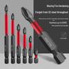 Tungsten Steel Non-Slip Magnetic Phillips Screwdriver Bits - Impact-Resistant and Super Hard for Electric Drills