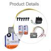 Winch Control System 4250x Relay 250A 12V 164 ft Remote Range Simple Assembly Sturdy for ATV Truck
