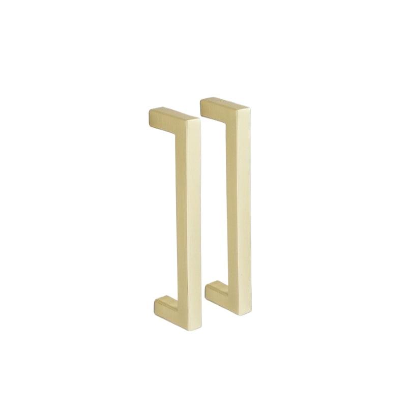10-33CM Black Cabinet Handles Stainless Steel Square Closet Drawer Cupboard Pulls Bathroom Door Knobs Furniture Kitchen Handle