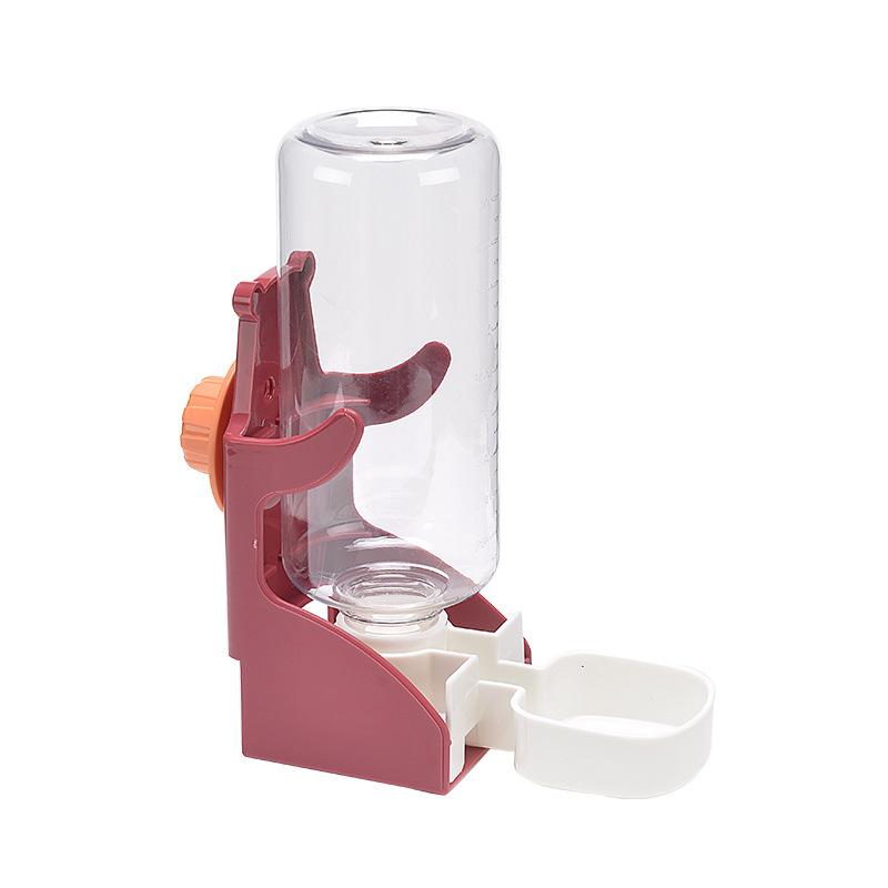 Creative Pet Water Dispenser with Hanging Cage Water Bowl for Dogs and Cats 2-in-1 Hanging Pet Water Dispenser Pet Supplies