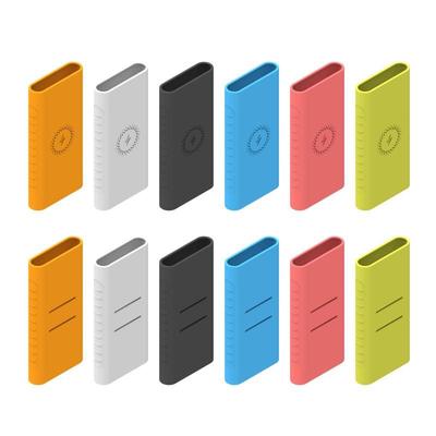 Weiche Silikon-Schutzhülle für Xiaomi Wireless Power Bank 10000 mAh PLM11ZM