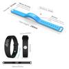 Body Temperature Monitor Silent Wristband Vibration Wake-Up LED Digital Smart Bracelet  School Use