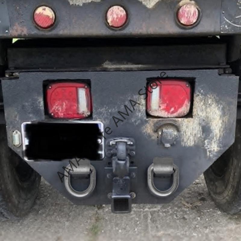 X7JF Heavy Duty Weld On D Ring 12000Lbs Truck Trailer Tie Down Cargo Anchors Point Tiedown Hardware