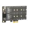 Adapter Card M.2 SATA To PCIE Dual Disk Array Card Transmission Stability Expansion Card