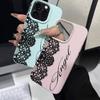 Vogue Black Left Lace English Phone Case For Samsung Galaxy S26 S25 S24 Ultra Plus S22 FE S23 A36 A26 A56 A16 A57 A37 A55 Cover