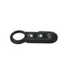 3 Button Black Remote Key Fob Rubber Pad For Fiat 500 Abarth Panda Punto Bravo