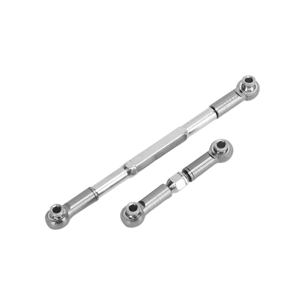 Steering Pull Rod Set for WPL RC Military Truck Upgrade Spare Parts Servo AccessoriesTi Color