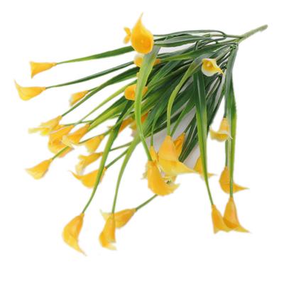 1 Bouquet 5 Branches Artificial Calla Lily Flower Wedding Table Plant Home Decor