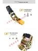 25mm Polyester Self-Driving Off-Road Luggage Ratchet Tie-Down Straps