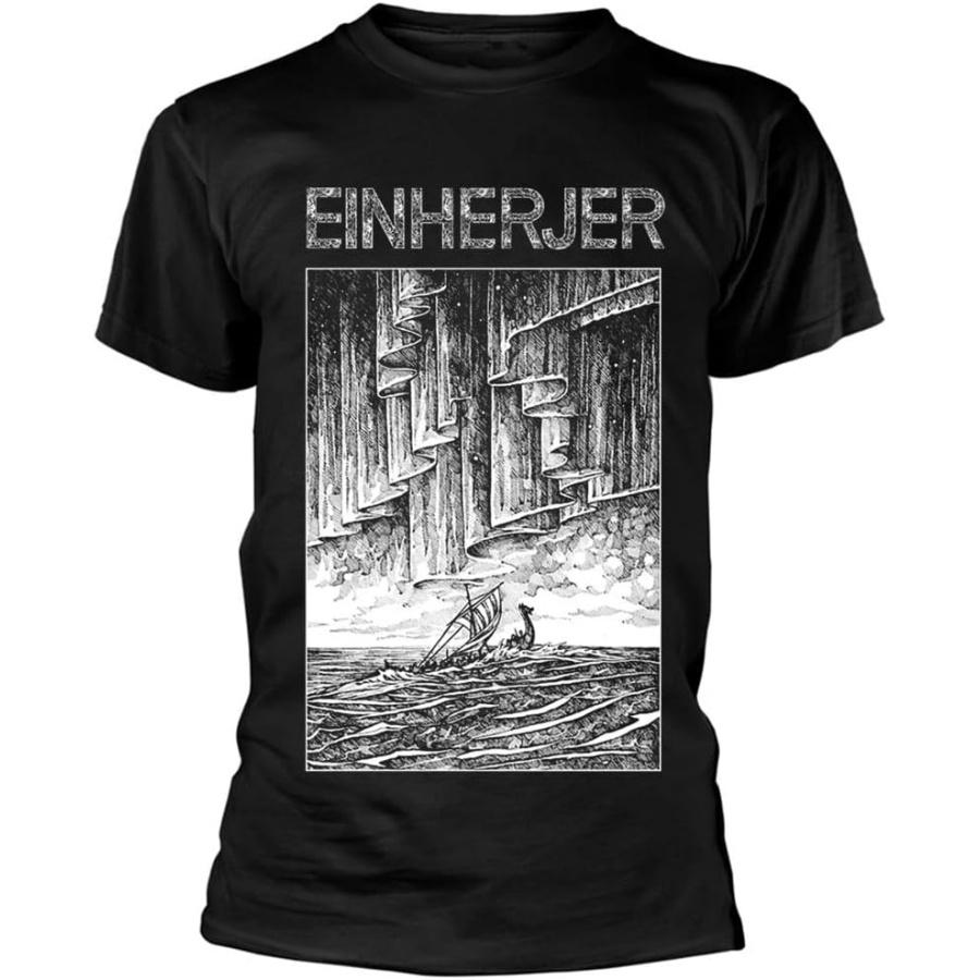 Унисекс футболка с коротким рукавом Razamataz Einherjer  Aurora Borealis  S