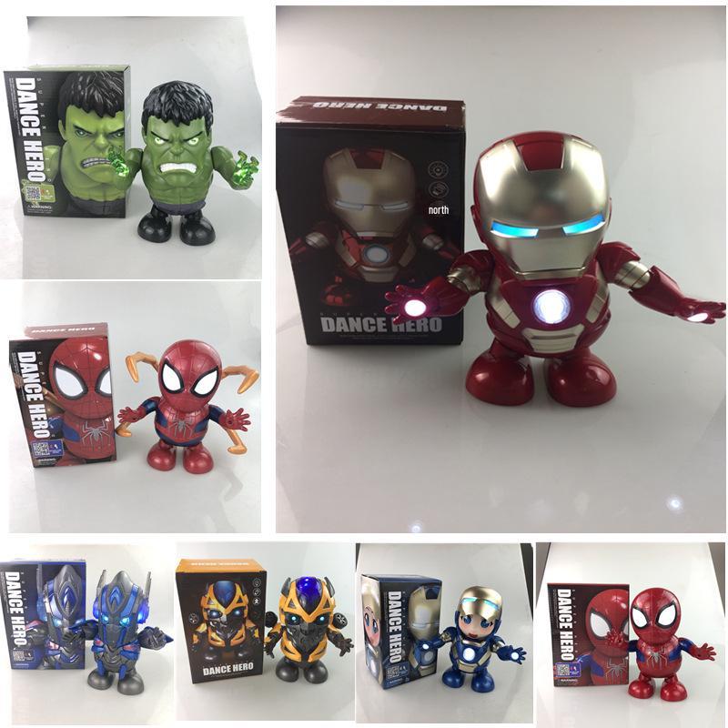 TikTok Dancing Iron Toy: Musical Light-Up Robot for Kids