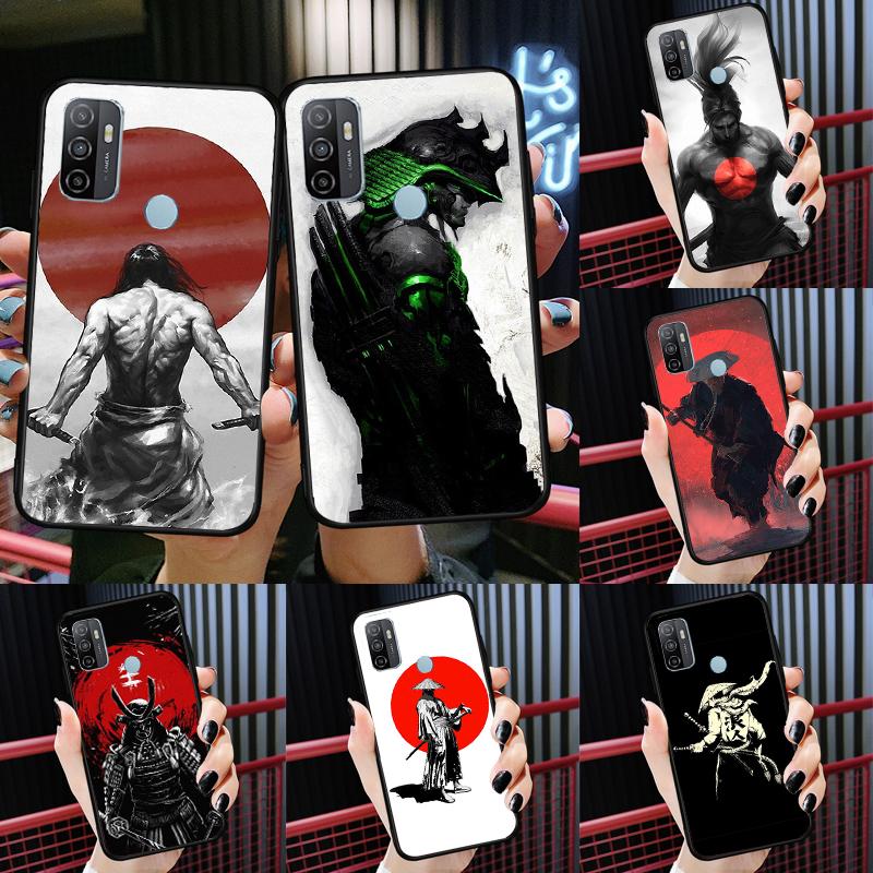 Samurai Case For Oppo A52 A72 A76 A96 A54 A74 A94 A54S A57S A58 A78 A98 A57 A77 A15 A16 A17 Cover