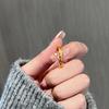 Women's Adjustable Entwined Knot Ring - Simple Temperament Jewelry Piece