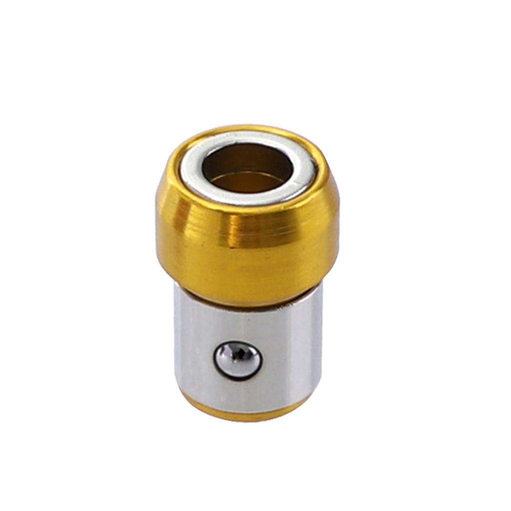 6,35 mm Universeller rutschfester Magnetring Legierung Magnetring Schraubendreherbit Korrosionsschutz Starker Magnetisierer Bohrer