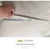 Modern Solid Color Faux Wool Fur Plush Cushion Pillow