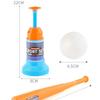Adjustable Baseball Throwing Machine Kids Backyard Game Set Automatic Pitching Machine Outdoor Sports Toy for Children