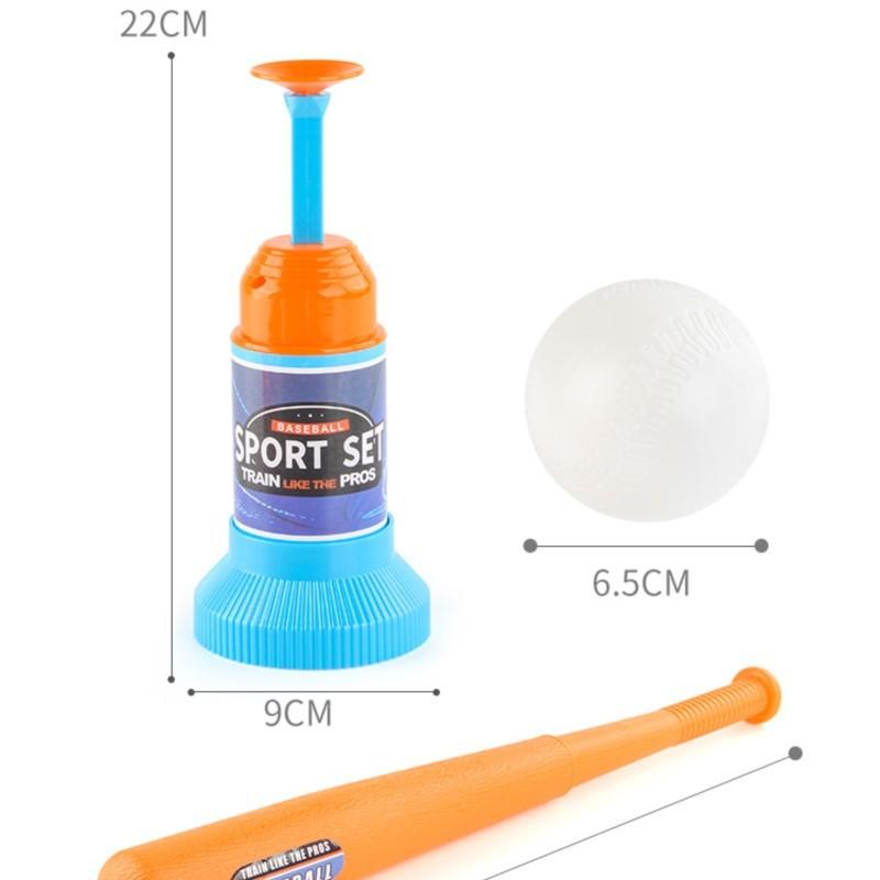 Adjustable Baseball Throwing Machine Kids Backyard Game Set Automatic Pitching Machine Outdoor Sports Toy for Children