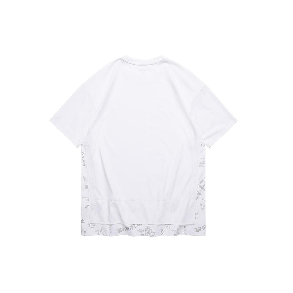 KELME Crew Neck Loose Fit Straight Fit Short Sleeved T Shirt Unisex 6224TX1027