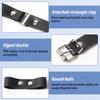 Breast Bondage Harness Sex Toys B to D Cup Leather Fetish Sexy Chest Restraints Punk Gothic For Women SM Bra Belts Straps