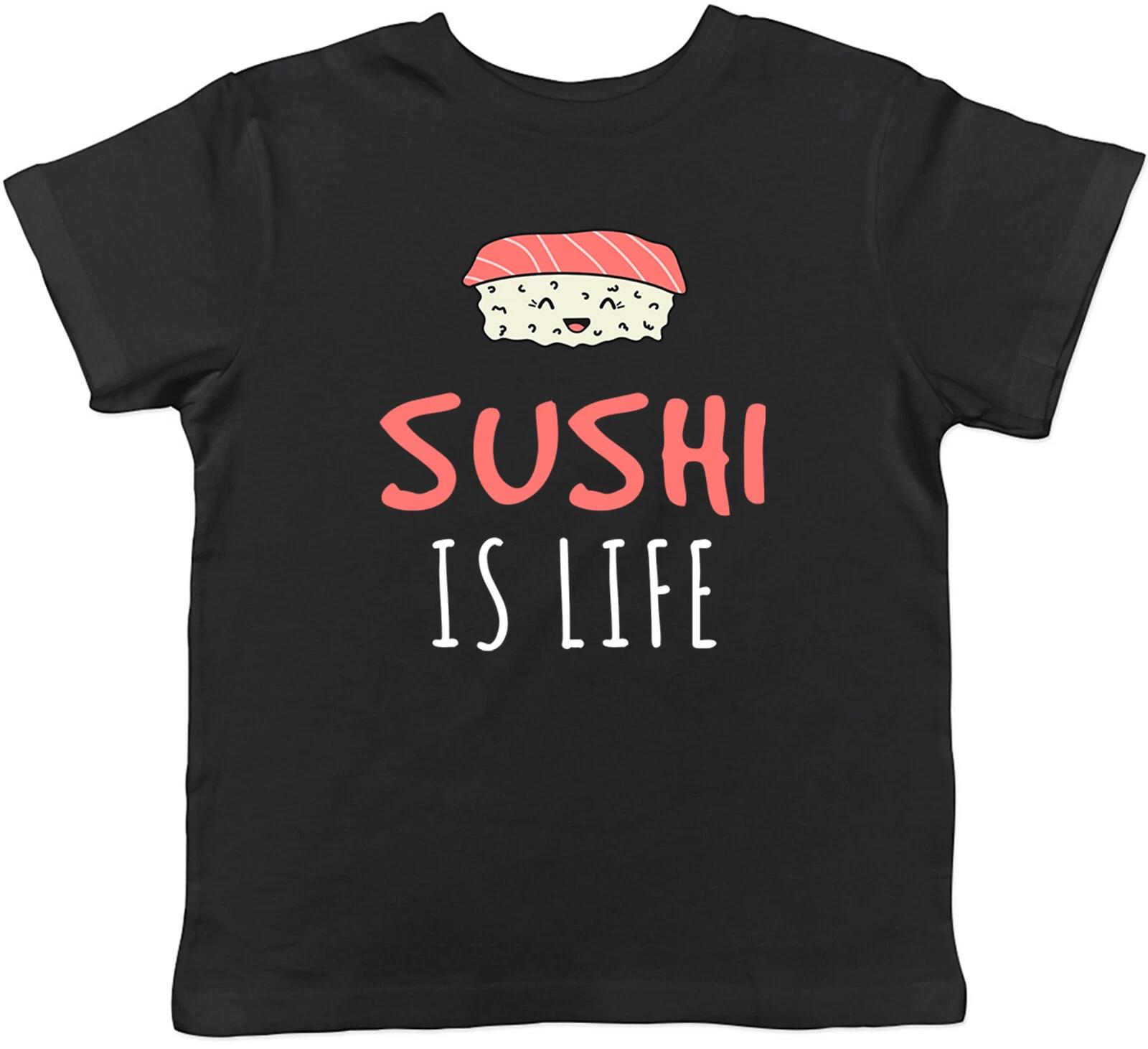 Sushi Is Life [Cute Sashimi] Childrens Kids T-Shirt Boys Girls 100