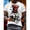 Novelty Men's Dice and Playing Cards T-Shirt