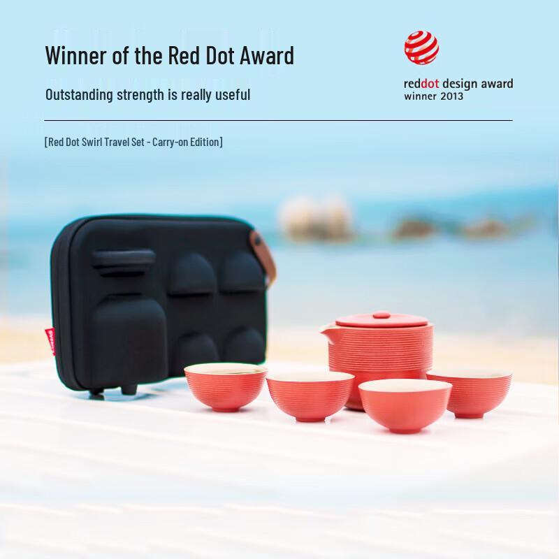 Lu Bao Ceramic Portable Tea Set