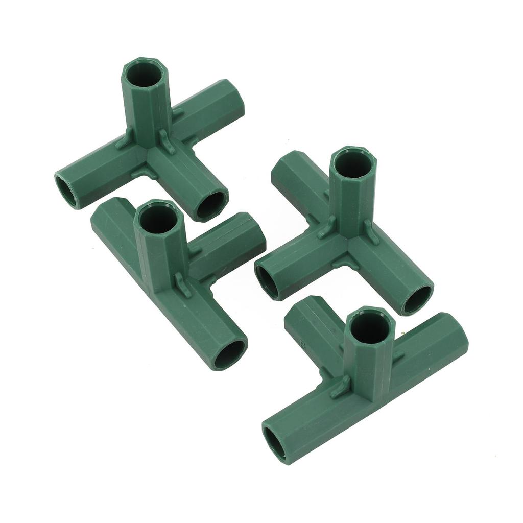 Structură conector stâlp 4 buc Cu nervuri Accesorii