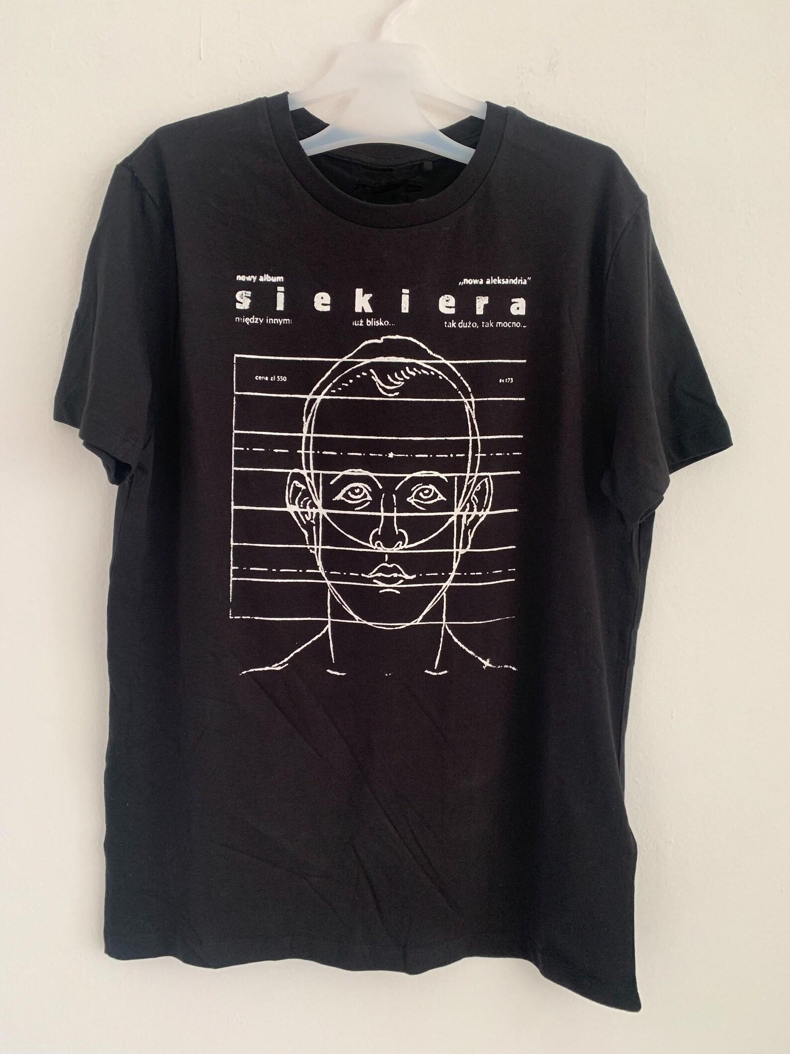 Underground post punk band Siekiera (screen printed) XL