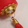 Luminescent Spring Festival Lantern Antique Red  Lantern New Year Handheld Lantern  Children's Toy