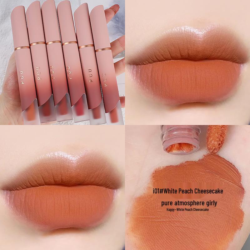 

PCU Ниацинамидовая грязь для губ: Матовый, Нелипкий, Отбеливающий, Двойного назначения румяна для губ и щек.