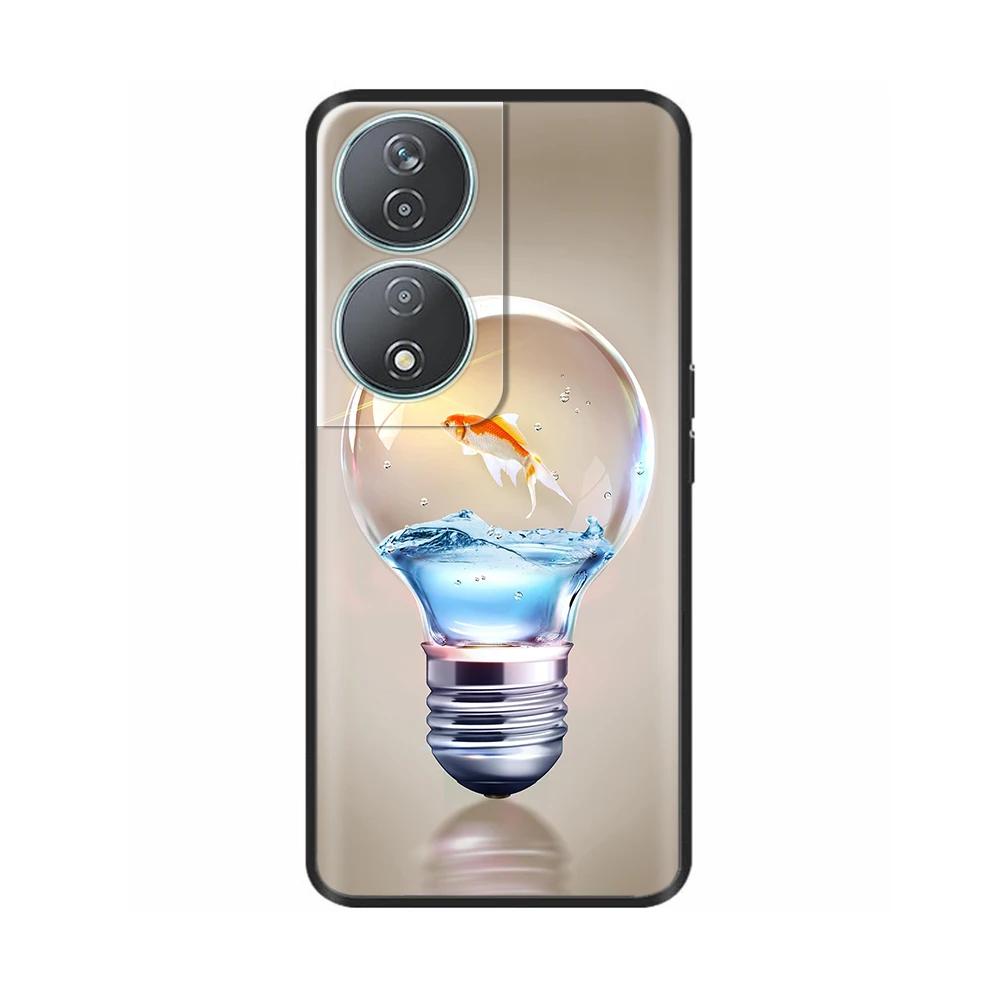 Für Honor X7b Hülle Bemalte Cartoon-Blume Silikon Funda TPU Weiche Abdeckung Für Honor X7B 5G Hüllen Für Honor 90 Smart Schutzhülle