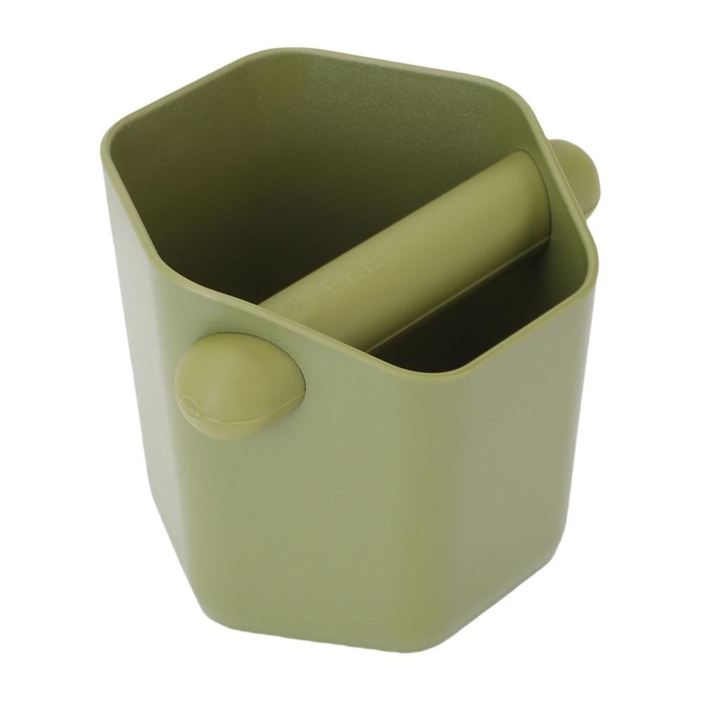 580ML Capacity Coffee Knock Box ABS Material Mini Knock Box Large Coffee Ground Knock Box Home Use