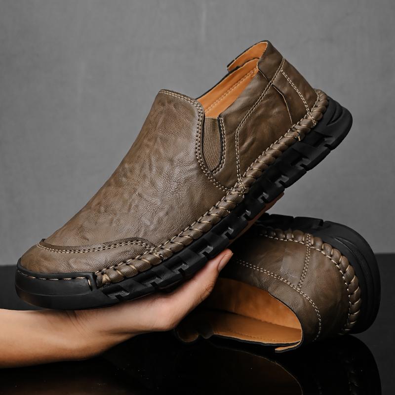 Mens Dress Shoes Men's Leather Skin Shoes for Men Elegant Casual Business Luxury Social Male Shoe