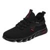 Trend fashion casual breathable fly-woven sports men's shoes 2025 summer light breathable men's trendy shoes 2025