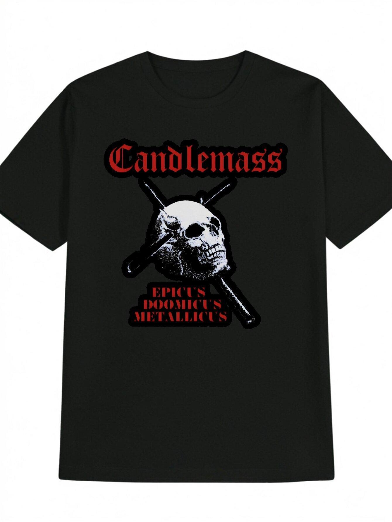 Vintage Candlemass Band Graphic T-shirt S