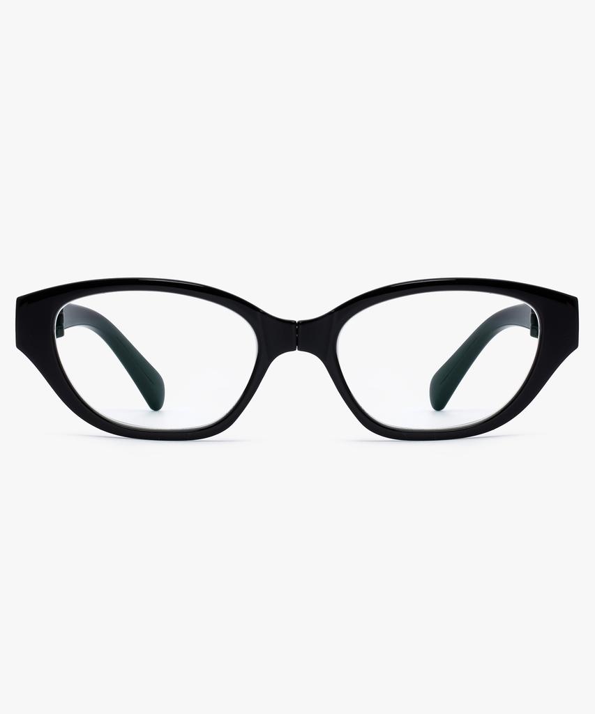 Likkeullou Rc Soye Folder Blue Light Glasses Black