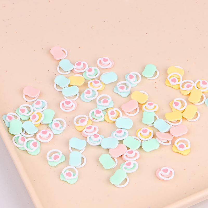 5Pcs Lovely Mini Doll Pacifier Play House Supplies Dummy Nipples For Doll Baby Dolls Kids Toy Baby Pacifier Accessories