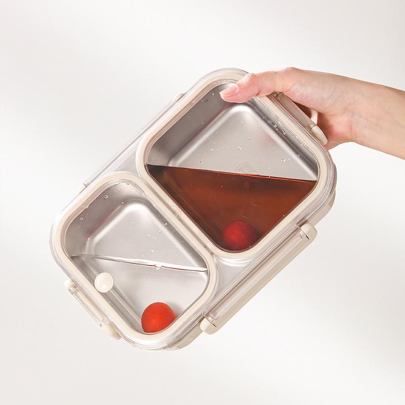 Anti Smell Lunch Box Heat Preservation Lock Fresh Student Office