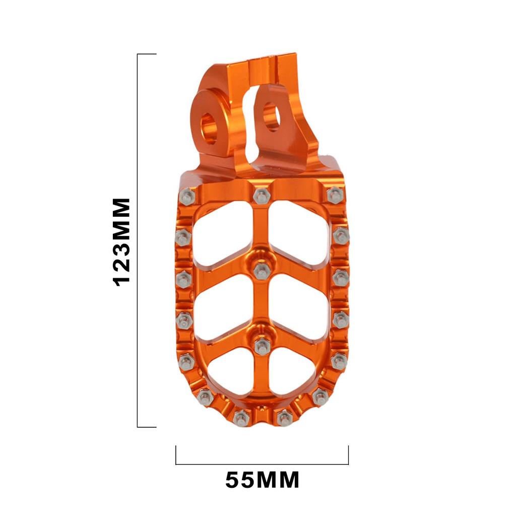 BIUGERCN Motorcycle Aluminum FootRest Pegs Pedals For KTM SX SX-F EXC EXCF XC XCF Dirt Bike Foot Peg Footpeg Accessories