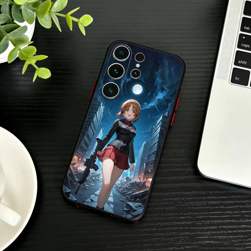 G-GIRLS F-Und P-PANZER Phone Case For Samsung S26,S25,S24,S23,S22,S21,S20,Ultra,Plus,FE Black Soft Cover