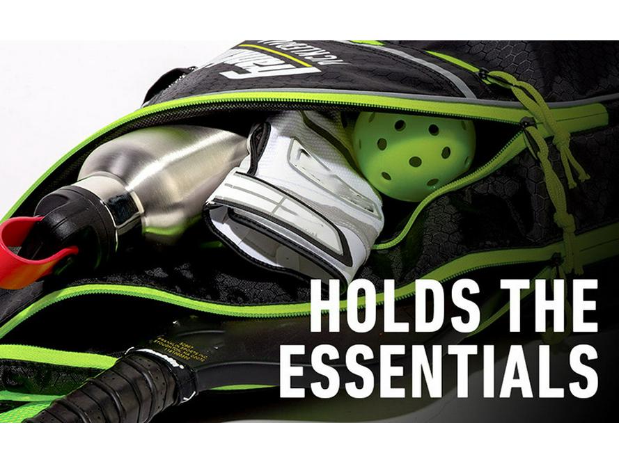 Versatile Lightweight Crossbody Bag for Tennis, Badminton, and Pickleball Rackets with Large Capacity