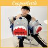 Cute And Playful Cartoon Shark Kids Backpack Stylish Korean Design For All Ages