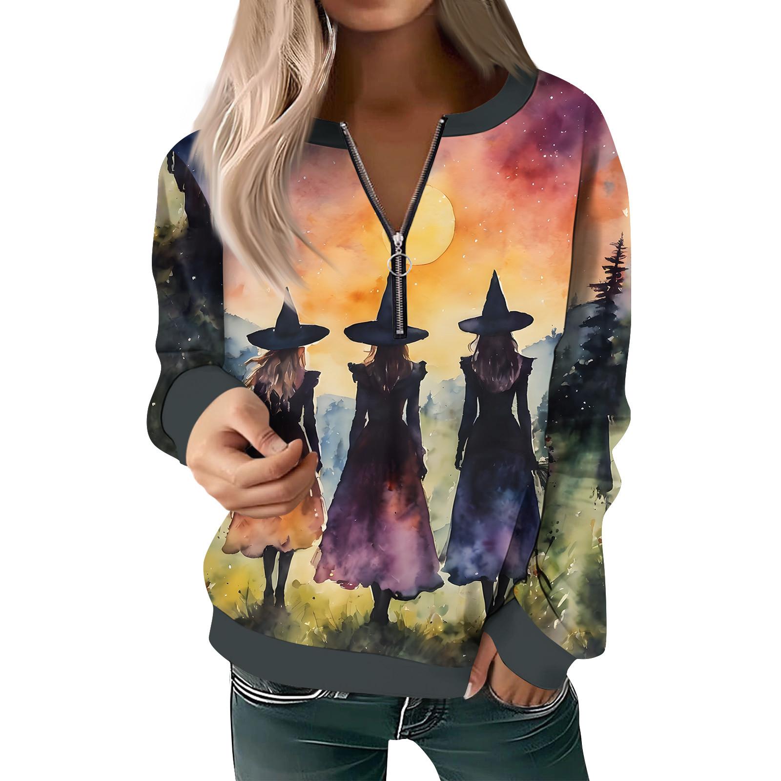 

Женская толстовка, пуловер, базовый пуловер на молнии, V-образный вырез, длинный рукав, повседневный пуловер на все сезоны XL шафрановый