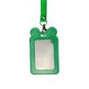 Cartoon ID Card Holder PU Leather Work Card Case Cute Badge Holder  Work