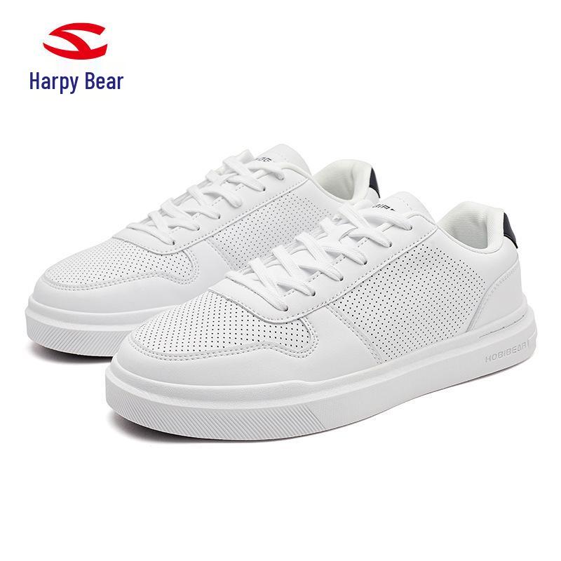 2024 New Men s Black Leather Oxford Lace-Up Flat Casual Shoes 43