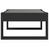 Infinity LED Coffee Table in Black 70 x 53 x 30 cm