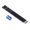 Sketch Pencil Kit 3pcs Graphite Carbon Detail Drawing Structured Sketching Art Pencils for Art