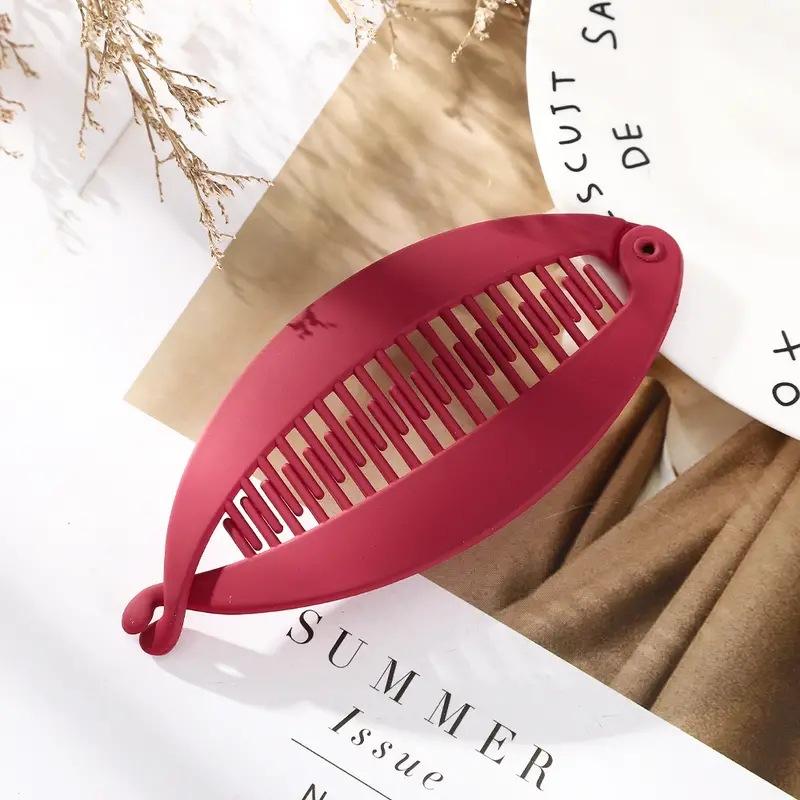 Woman's Banana Hair Clips Twisted Clips Hair Clips Hairpins