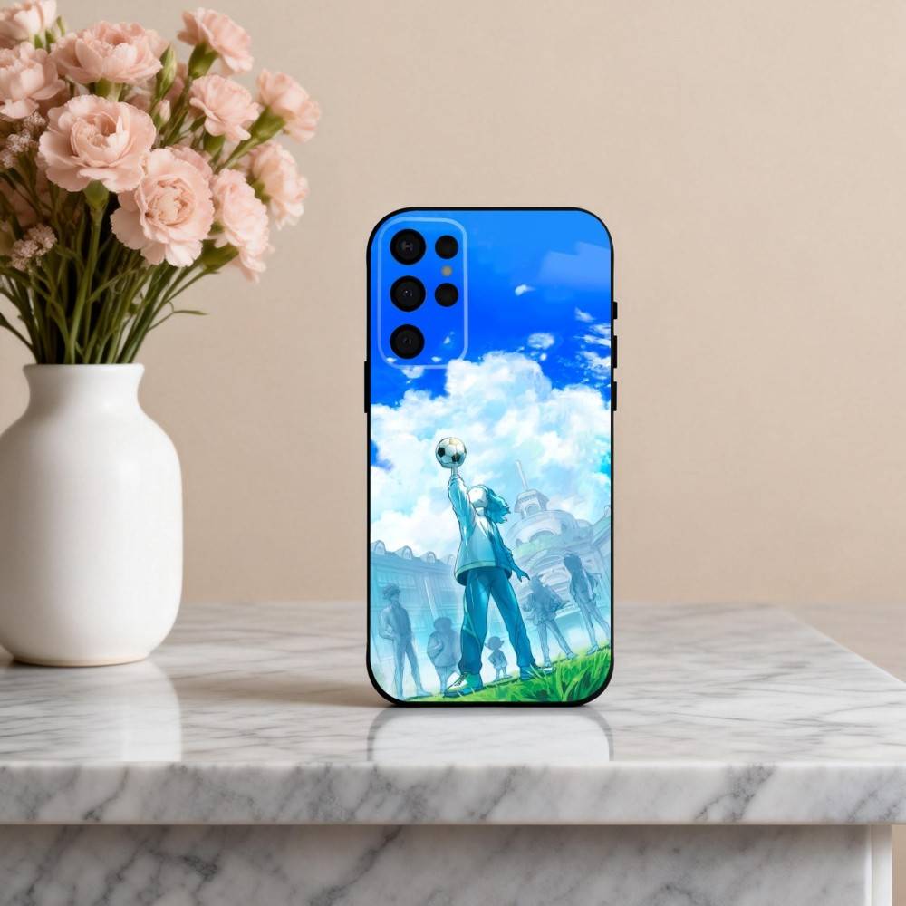 I-Inazuma G-Game E-Eleven-N Phone Case For Samsung S25,S24,S21,S22,S23,S30,Ultra,S20,Plus,Others Soft Black Cover