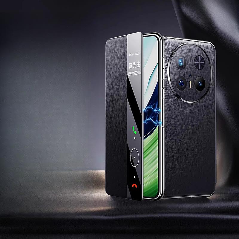 

Применимо к чехлу для мобильного телефона Huawei Mate70pro, умное окно, магнитное притяжение, M70, чехол полной защиты от падений Huawei Mate 70